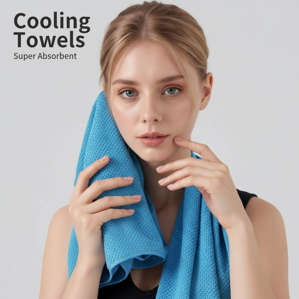 Ecoplino Cooling Towel Red