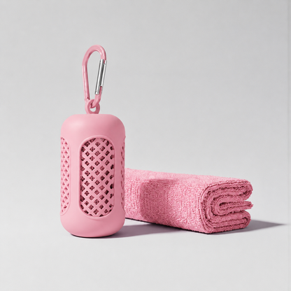Ecoplino Cooling Towel Pink