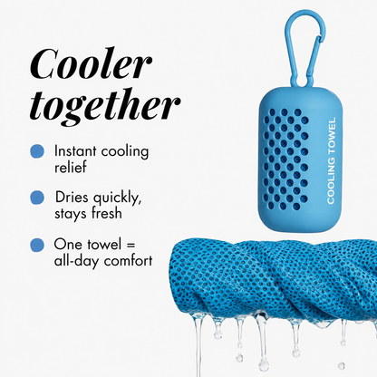 Ecoplino Cooling Towel Red