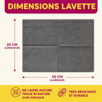 J'avais tout essayé. Ce chiffon a changé quelque chose.