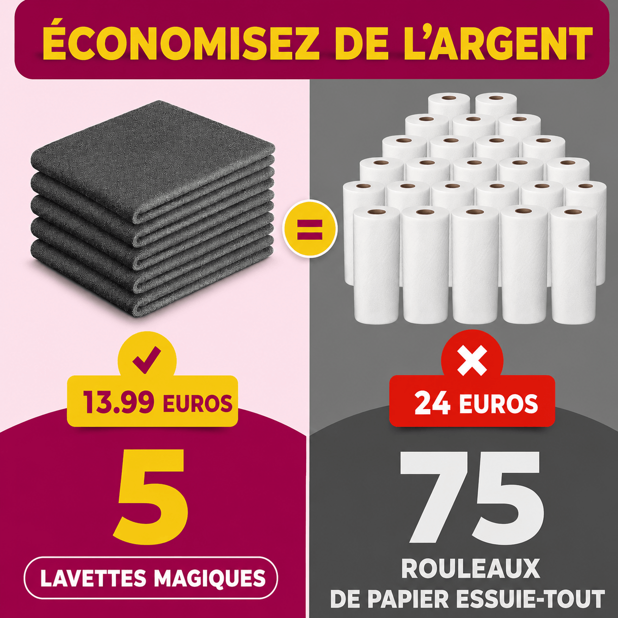 J'avais tout essayé. Ce chiffon a changé quelque chose.