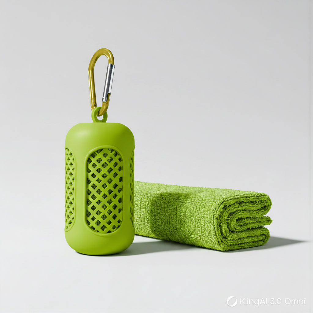 Ecoplino Cooling Towel Green