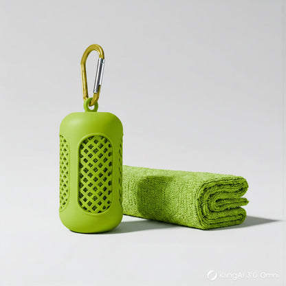 Ecoplino Cooling Towel Green